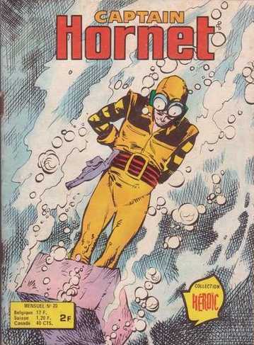 Scan de la Couverture Captain Hornet n 20